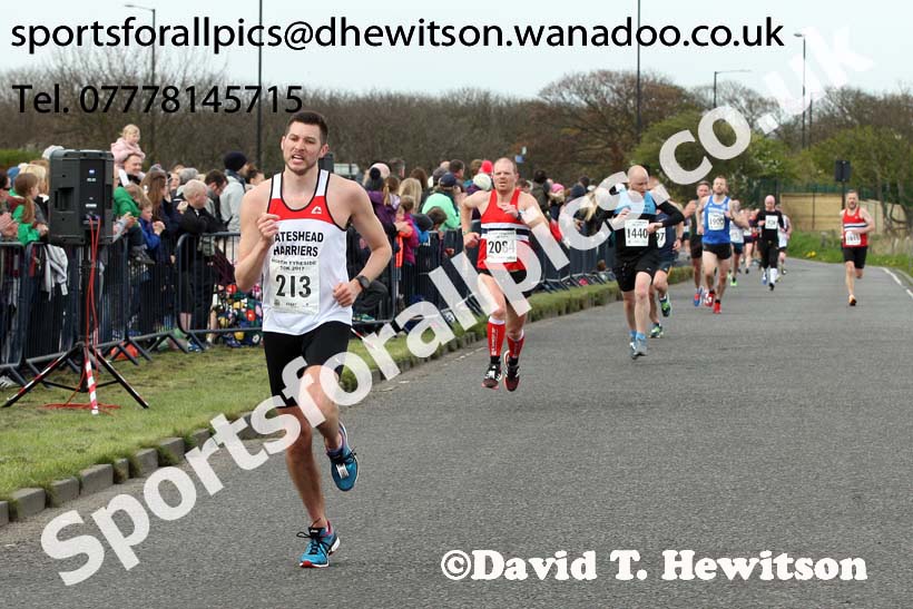 North Tyneside 10k Road Race, Whitley Bay. Photo: David T. Hewitson/Sports for All Pics